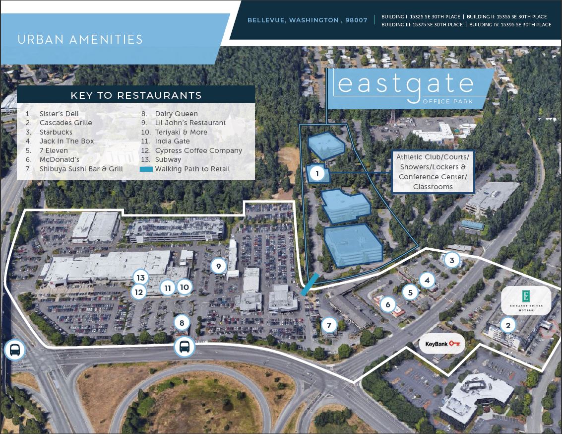 Eastgate Office Park - Urban Amenities